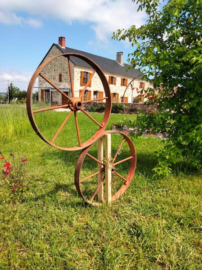 Bed and Breakfast La Brousse Kacha Malleret-Boussac Exteriér fotografie